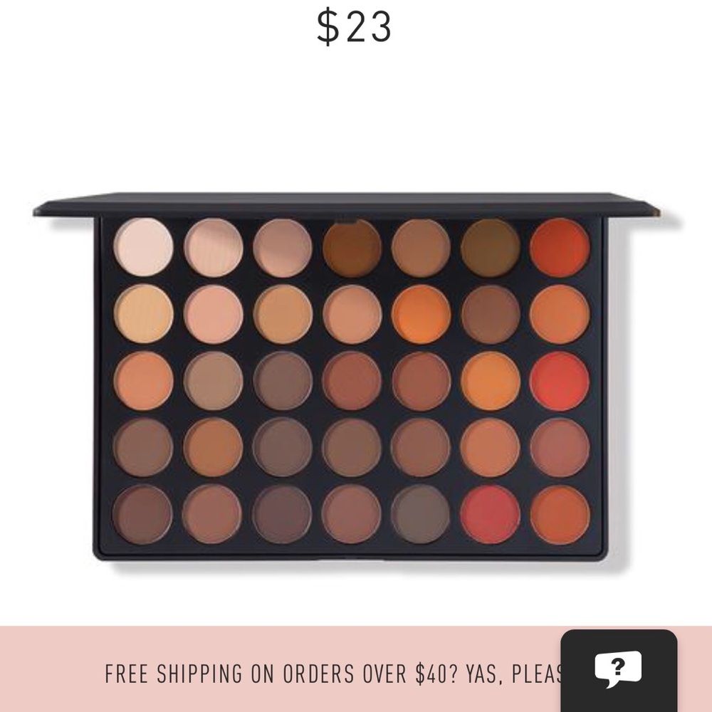MORPHE 35O Matte Palette NEW